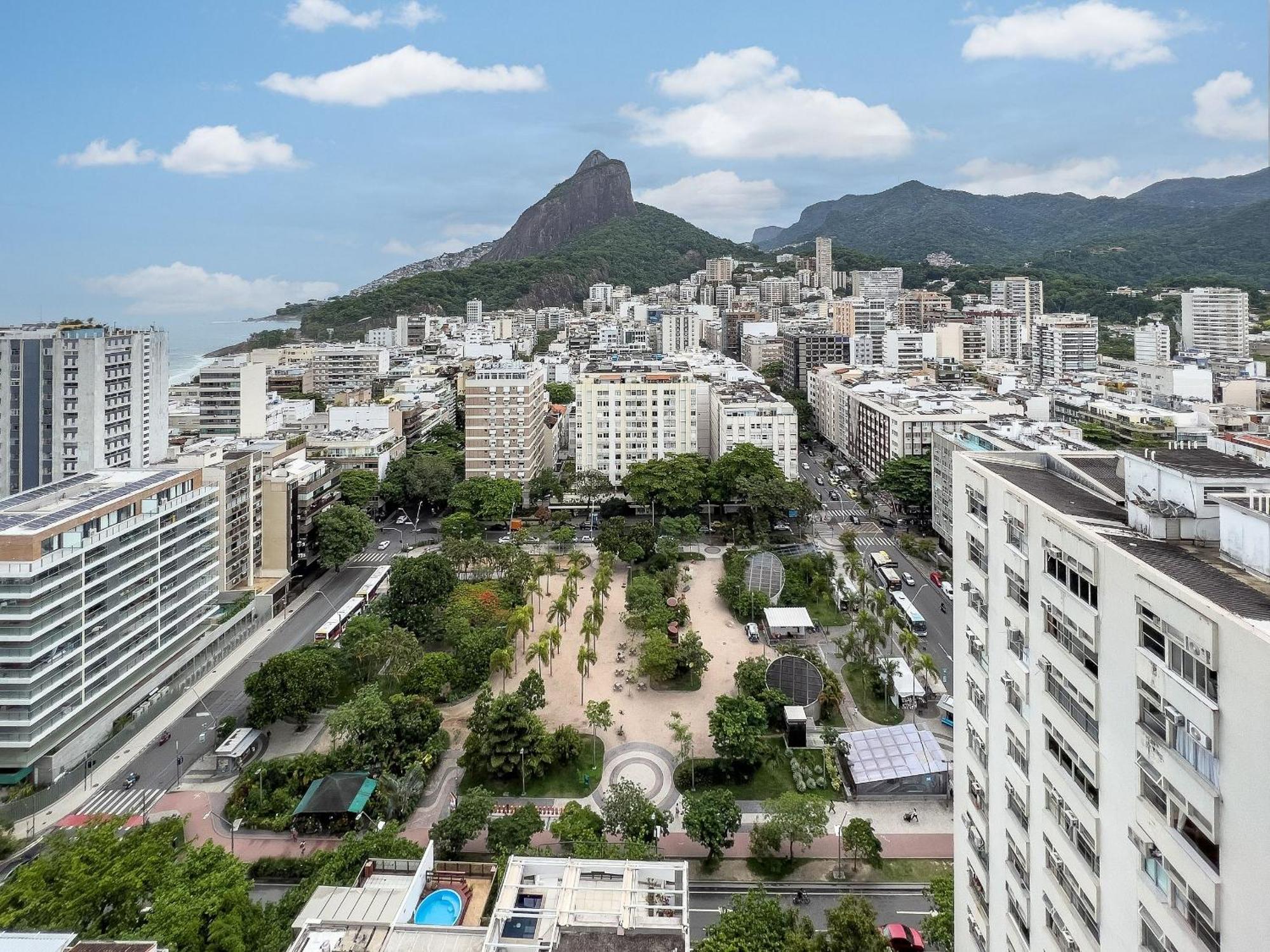 2 Suites, Vista Para O Mar E Cristo Rio de Janeiro Bagian luar foto