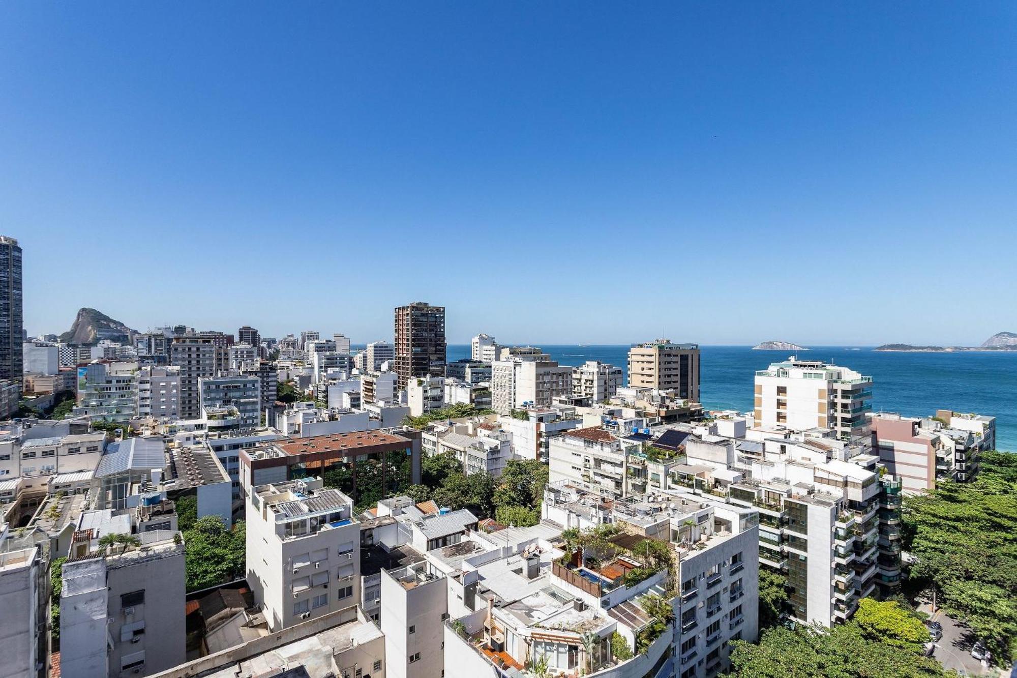 2 Suites, Vista Para O Mar E Cristo Rio de Janeiro Bagian luar foto