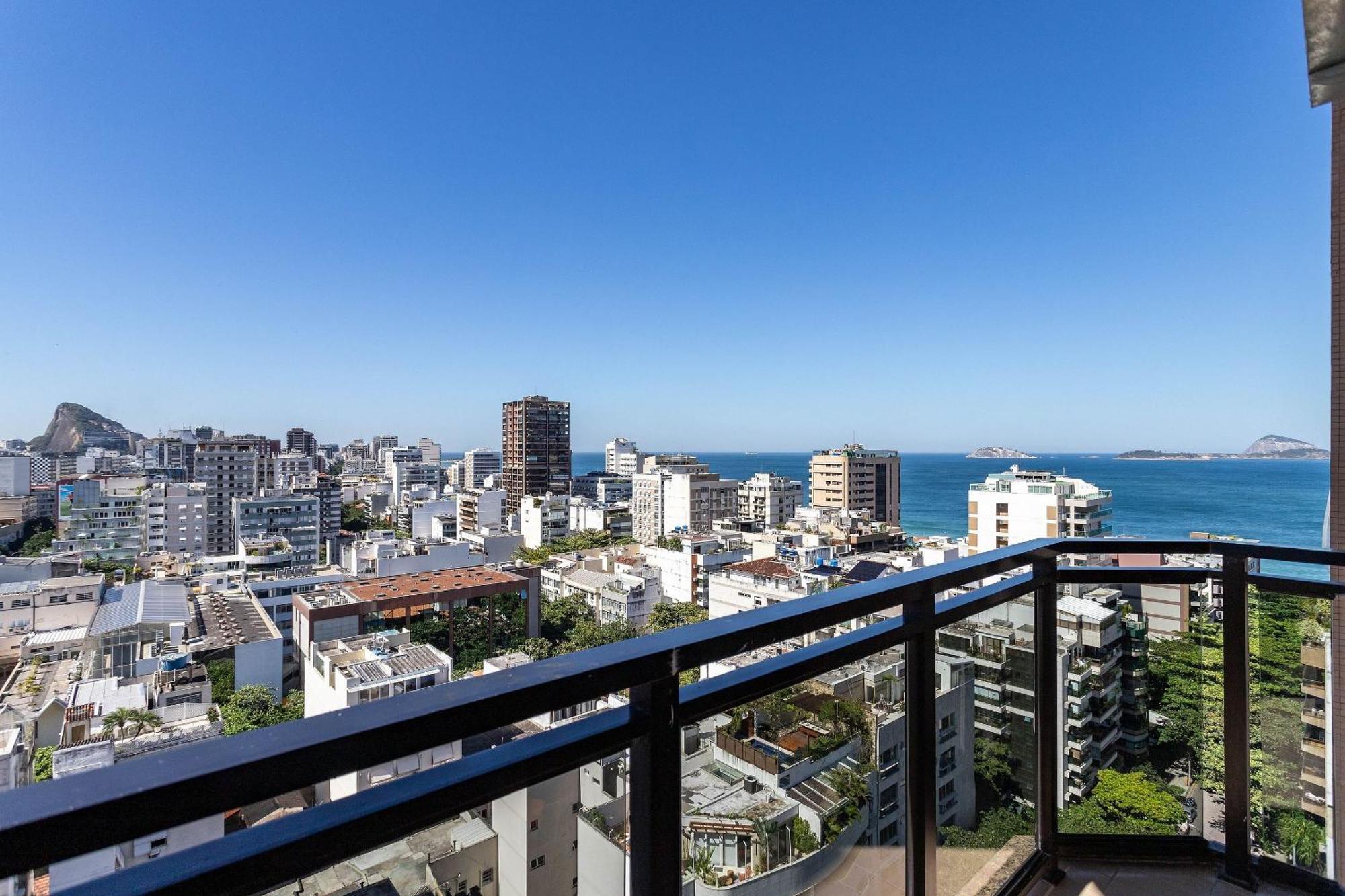 2 Suites, Vista Para O Mar E Cristo Rio de Janeiro Bagian luar foto