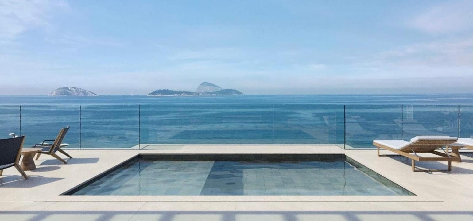 2 Suites, Vista Para O Mar E Cristo Rio de Janeiro Bagian luar foto